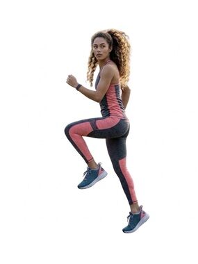 Avia Women's Trail Walking Sneakers | Teal and Pink Athleisure